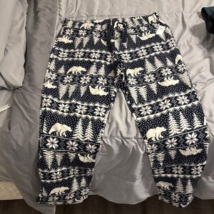 Old Navy Polar Bear Print Joggers - Navy and White
